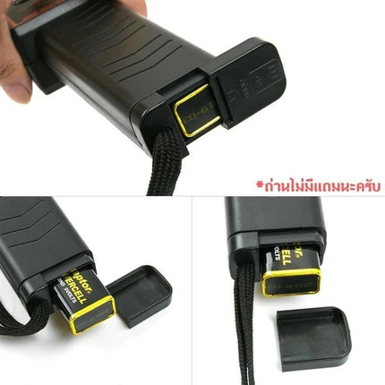 🚚พร้อมส่ง🚚เครื่องสแกนโลหะ super scanner แสกนอาวุธ ตรวจโลหะ เซนเซอร์ตรวจจับรวดเร็ว พร้อมสายคล้องเข็มขัด สินค้าในไทย