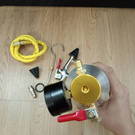 🔥พร้อมส่ง🔥ชุดล้างระบบแอร์ F11 Air system cleaning kit F11 พร้อมเกจ์ มีวาล์วลดแรงดัน กระบอกล้างระบบ กระบอกอัดน้ำยา