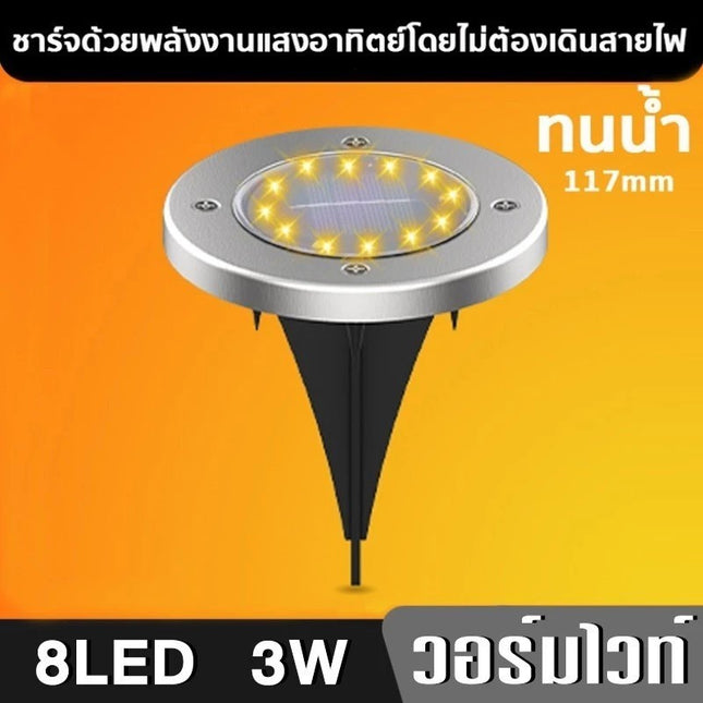 🚚พร้อมส่ง🚚ไฟปักสนาม ไฟโซล่าเซลล์ สไตล์ญี่ปุ่น ตกแต่งสวน รั้ว หน้าบ้าน LED ไฟทาง โคมไฟโซล่าเซลล์ ไฟโซล่าเซลล์ Solar cell