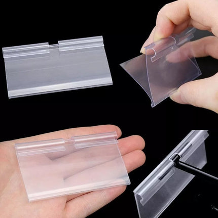 🔥พร้อมส่ง🔥ป้ายราคา PVC ป้ายพลาสติก อุปกรณ์ร้านค้า ขายของ ขนาด 6x4.2 cm. ราคาถูก สินค้าในไทย