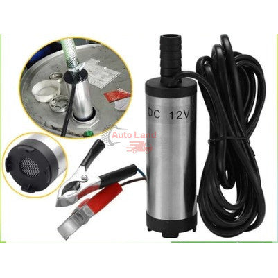 🚚พร้อมส่ง🚚ปั๊มจุ่มไฟฟ้า 12V DC แบบพกพาสำหรับสูบน้ำมันดีเซล ปั๊มถ่ายเทน้ำปั้มน้ํา 12v ปั้มน้ำมันไฟฟ้า ปั้มน้ำ สินค้าในไทย