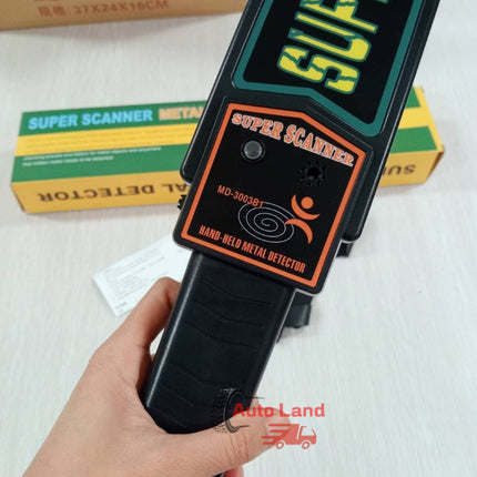 🚚พร้อมส่ง🚚เครื่องสแกนโลหะ super scanner แสกนอาวุธ ตรวจโลหะ เซนเซอร์ตรวจจับรวดเร็ว พร้อมสายคล้องเข็มขัด สินค้าในไทย