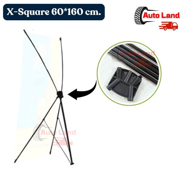 🔥พร้อมส่ง🔥X Stand banner ขาตั้งป้าย X สแตน ขาตั้งป้ายหน้าร้าน ขนาด 60*160 ซม. สินค้าในไทย