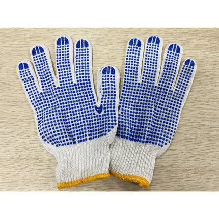 🔥พร้อมส่ง🔥ถุงมือผ้า (12คู่) ถุงมือผ้าฝ้าย ราคาถูกแบบหนาเกรดดี ถุงมือทำงาน ถุงมือยก ถุงมืออเนกประสงค์
