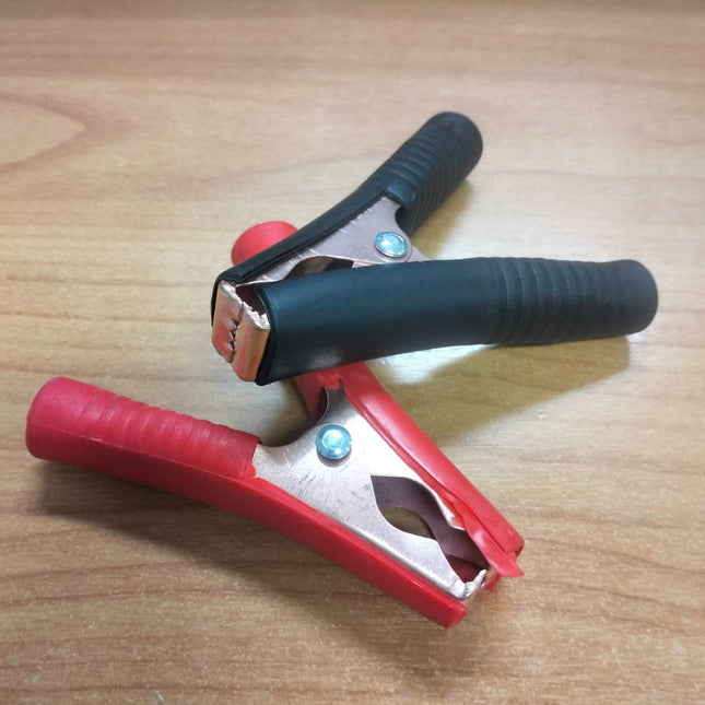 🔥พร้อมส่ง🔥ปากคีบแบตเตอรี่ คีมคีบแบต คีมหนีบขั้วแบต ปากคีบจระเข้ ขนาด500A/200A/300A/100A ราคา/คู่