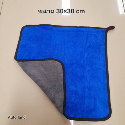 🔥พร้อมส่ง🔥ผ้า ไมโครไฟเบอร์ 3D เกรดพรีเมี่ยม 30x30/30x60cm ผ้าเช็ดผ้าเช็ดรถยนต์ หนานุ่ม ซับน้ำไว แห้งไวมาก สินค้าในไทย