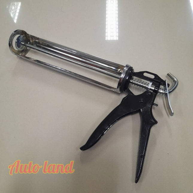 🔥พร้อมส่ง🔥ปืนยิงซิลิโคน ปืนยิงกาว แบบครึ่งวงกลม  แกนเหล็กกลม ก้านเหล็กหนา ที่ยิงแด็ป แข็งแรง ยิงง่าย สินค้าในไทย