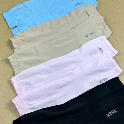 ใหม่!!! ปลอกแขน ปลอกแขนกันแดด ปลอกแขนกันuv ปลอกแขนสวมนิ้ว แขนเสื้อ ผ้าละเอียด กันแดด
