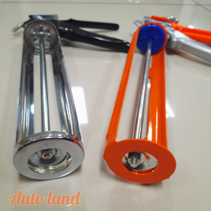 🔥พร้อมส่ง🔥ปืนยิงซิลิโคน ปืนยิงกาว แบบครึ่งวงกลม  แกนเหล็กกลม ก้านเหล็กหนา ที่ยิงแด็ป แข็งแรง ยิงง่าย สินค้าในไทย