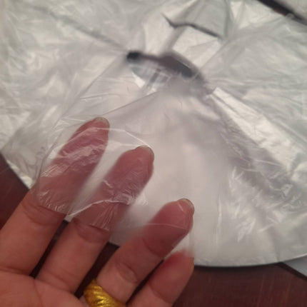 มาร์คหน้า แผ่นพลาสติกใสมาร์กหน้า ฟิล์มพลาสติก  แบบใช้แล้วทิ้ง สินค้าพร้อมส่งในไทย