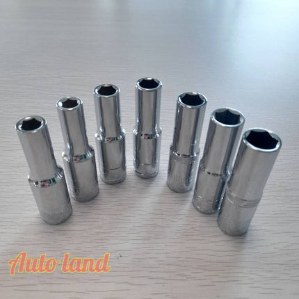 🔥พร้อมส่ง🔥TOUCHI ลูกบ๊อกซ์ยาว 6 เหลี่ยม ลูกบ็อก 1/2 นิ้ว  Hand Socket ลูกบล็อก ลูกบล็อคลูกบ๊อกซ์ ราคา/ชิ้น สินค้าในไทย