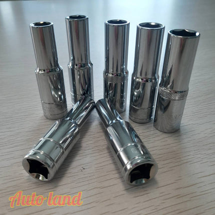 🔥พร้อมส่ง🔥TOUCHI ลูกบ๊อกซ์ยาว 6 เหลี่ยม ลูกบ็อก 1/2 นิ้ว  Hand Socket ลูกบล็อก ลูกบล็อคลูกบ๊อกซ์ ราคา/ชิ้น สินค้าในไทย
