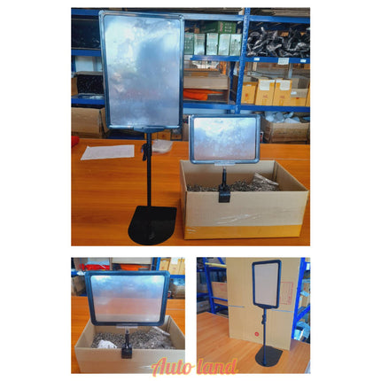 🔥พร้อมส่ง🔥ป้ายโฆษณา ป้ายราคาสินค้า พร้อมตัวหนีบPoster Stand ขนาด A4/A5/A6 ป้ายแสดงราคา ป้ายแสดงข้อความ ราคา/ชิ้น