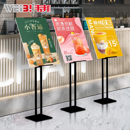 🔥พร้อมส่ง🔥ขาตั้งป้ายโฆษณา ขาตั้งฟิวเจอร์บอร์ด ฟิวเจอร์บอร์ดbunting stand ขาตั้งวาดรูป ขาตั้งรูปภาพ สีดำ Matte ใช้ได้ทุกท