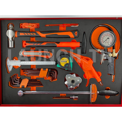 LAUNCH Hand tool set JS-6007 ตู้เครื่องมือช่าง ตู้เก็บเครื่องมือ 7 ชั้น พร้อมเครื่องมือ 352 ชิ้น