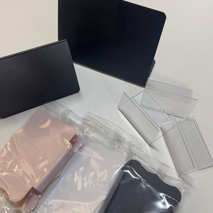 ป้ายราคา DIY เขียนข้อความเองได้ ลบแล้วเขียนใหม่ได้ ป้ายตั้งโต๊ะ สไตล์  เหมาะสำหรับใช้ตกแต่ง ขนาดเล็กกะทัดรัด