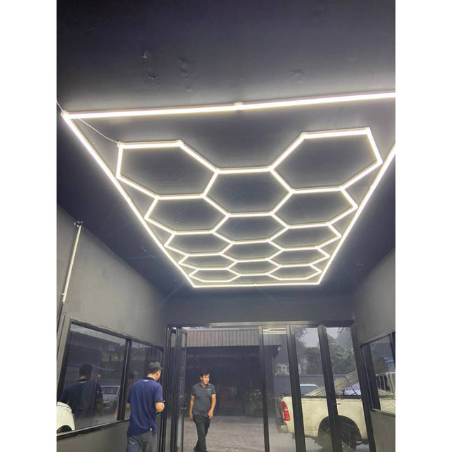 💥พร้อมส่ง💥ไฟ LED ติดฝ้า ไฟรังผึ้ง ไฟคาร์แคร์ Car Washing Station LED ไฟเพดาน สินค้าในไทย