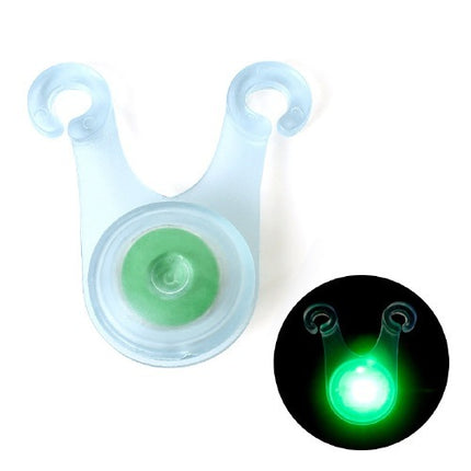 [พร้อมส่ง] ไฟกระพริบ ซิลิโคน LED ไฟแขวนเชือกทาร์ปเต็นท์ กันเดินสะดุด สีเขียว,สีแดง อุปกรณ์กางเตนท์ กางเต้นท์ ราคา/ชิ้น