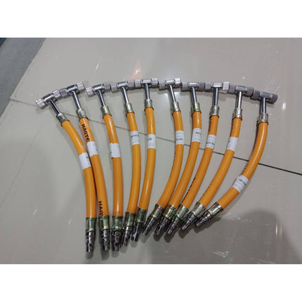 🚚พร้อมส่ง🚚สายเติมลม สายอ่อน หัวเติมลมยาว 2 ทาง หัวเติมลม หัวสูบลม หัวเติมลมรถยนต์ มอเตอร์ไซค์