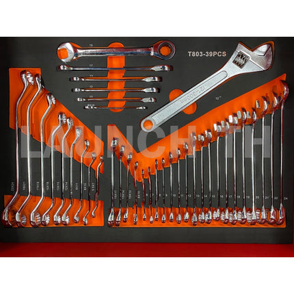 LAUNCH Hand tool set JS-6007 ตู้เครื่องมือช่าง ตู้เก็บเครื่องมือ 7 ชั้น พร้อมเครื่องมือ 352 ชิ้น