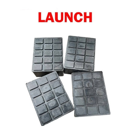LAUNCH RUBBER PAD 60MM ก้อนยางเหลี่ยม ยางรองขาลิฟท์เอ็กซ์ ลิฟท์กรรไกร