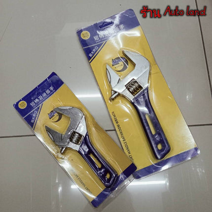 🔥พร้อมส่ง🔥ประแจเลื่อน ประแจ ปะแจ กุญแจเลื่อน ประแจอเนกประสงค์ ประแจเลื่อนด้ามจับหุ้มยาง ขนาด 6/8 นิ้ว สินค้าในไทย