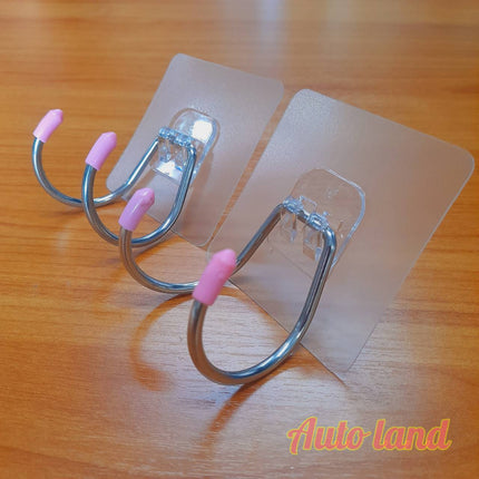 🔥พร้อมส่ง🔥ตะขอแขวน ติดผนัง ที่แขวนของ ที่แขวนติดผนัง ตะขออเนกประสงค์ ติดกำแพง รับน้ำหนักดี สินค้าในไทย