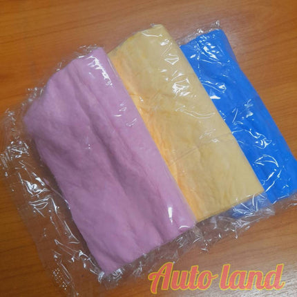🔥พร้อมส่ง🔥ผ้าชามัวร์ ผ้าเช็ดรถ ผ้าเช็ดรถยนต์ ดูดซับน้ำดีมากแห้งเร็ว ราคา/ผืน สินค้าในไทย
