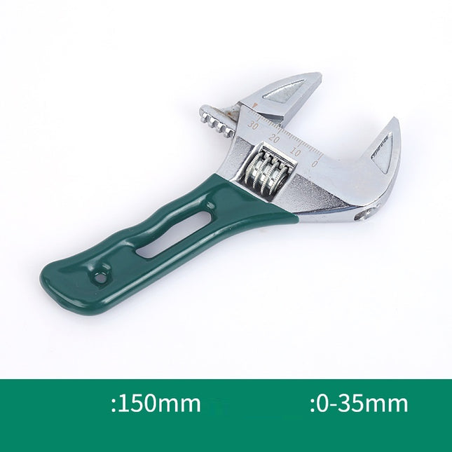 ประแจปากเลื่อน ประแจ ประแจเลื่อน ประแจอเนกประสงค์ ประแจเลื่อนด้ามจับหุ้มยาง ขนาด 6/8 นิ้ว Adjusttable Wrench