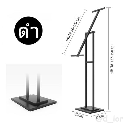 🔥พร้อมส่ง🔥ขาตั้งป้ายโฆษณา ขาตั้งฟิวเจอร์บอร์ด ฟิวเจอร์บอร์ดbunting stand ขาตั้งวาดรูป ขาตั้งรูปภาพ สีดำ Matte ใช้ได้ทุกท