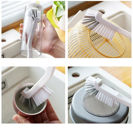 [พร้อมส่ง] แปรงขัดทำความสะอาด ด้ามจับยาว  แปรงล้างกุ้ง แปรงอเนกประสงค์ ขนาดเล็ก กระชับมือ ราคา/ชิ้น