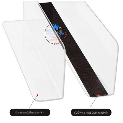 แผ่นกั้น PVC แบบแม่เหล็ก แยกชั้นสินค้า สําหรับซูเปอร์มาร์เก็ต สินค้าในไทย