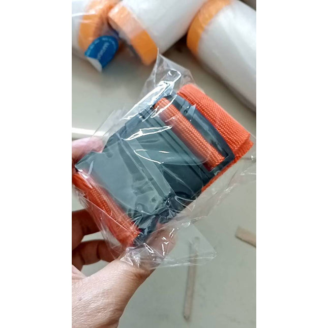 🔥พร้อมส่ง🔥สายรัดกระเป๋าเดินทาง แบบล็อคและใส่รหัสได้ Luggage Belt สายรัดของ แบบหัวล็อค สายรัด 5cm ยาว 1.8M