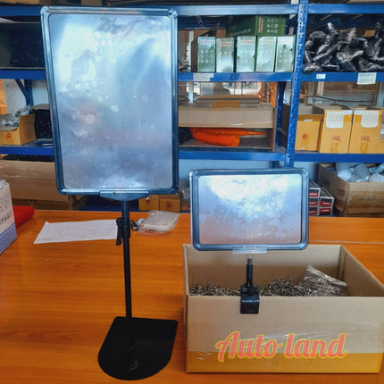 🔥พร้อมส่ง🔥ป้ายโฆษณา ป้ายราคาสินค้า พร้อมตัวหนีบPoster Stand ขนาด A4/A5/A6 ป้ายแสดงราคา ป้ายแสดงข้อความ ราคา/ชิ้น