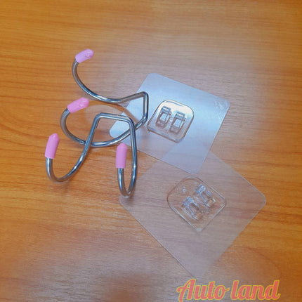 🔥พร้อมส่ง🔥ตะขอแขวน ติดผนัง ที่แขวนของ ที่แขวนติดผนัง ตะขออเนกประสงค์ ติดกำแพง รับน้ำหนักดี สินค้าในไทย
