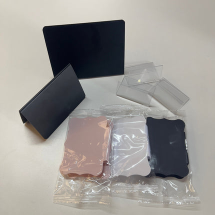 ป้ายราคา DIY เขียนข้อความเองได้ ลบแล้วเขียนใหม่ได้ ป้ายตั้งโต๊ะ สไตล์  เหมาะสำหรับใช้ตกแต่ง ขนาดเล็กกะทัดรัด