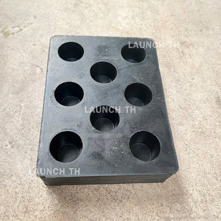 LAUNCH RUBBER PAD 60MM ก้อนยางเหลี่ยม ยางรองขาลิฟท์เอ็กซ์ ลิฟท์กรรไกร
