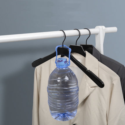 ไม้แขวนเสื้อผ้า พลาสติก มีแถบกันลื่น แขวนสูท 45 cm.