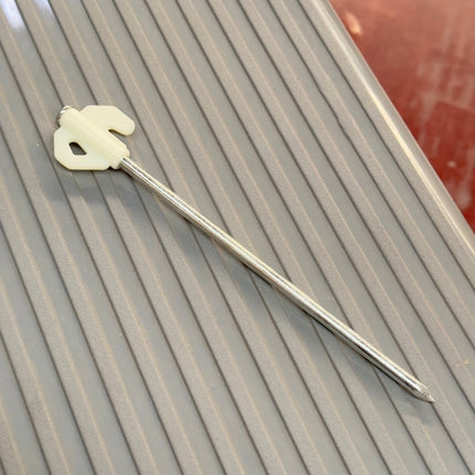 [พร้อมส่ง] ตะขอ สหมอบก กางเต้นท์ สมอบกเหล็ก หมุดยึดเต็นท์ที่จับสะท้อนแสง tent pegs ขนาด 20-25cm อุปกรกรณ์ตั้งเต็นท์