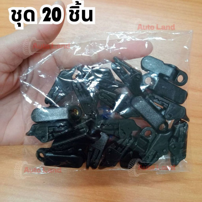 🔥พร้อมส่ง🔥คลิปหนีบเต๊นท์ Snap - กันสาดเชือก Clamps - คลิปจระเข้กันลม - คลิปเต็นท์ตั้งแคมป์กลางแจ้ง 20 ชิ้น