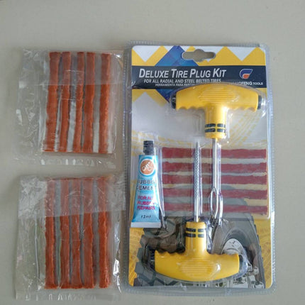 🔥พร้อมส่ง🔥ปะยางตัวหนอน ชุดเข็มไหมปะ ซ่อมยางรถยนต์ Tire Repair Tool Set ชุดซ่อมยางรถยนต์ สินค้าในไทย