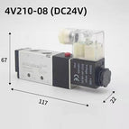 โซลนอย4V210-08-DC24v