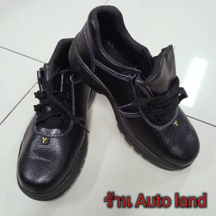 🔥พร้อมส่ง🔥รองเท้าเซฟตี้ PU safety shoes รองเท้าแรงงาน รองเท้า รองเท้าหัวเหล็ก คุณภาพสูง ไซส์ 41-43  สินค้าในไทย