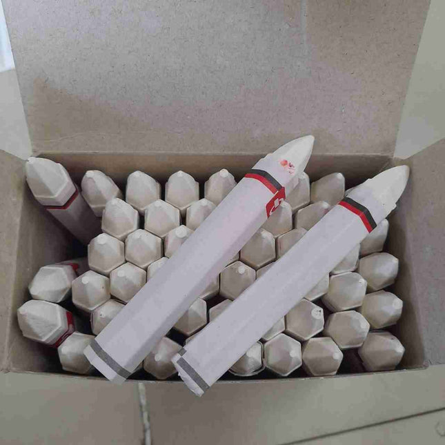 🔥พร้อมส่ง🔥ชอล์คเขียนยาง ชอล์คเขียนยางรถยนต์  ทำเครื่องหมาย เครื่องมือ อุปกรณ์ปะยาง สีขาว สินค้าในไทย