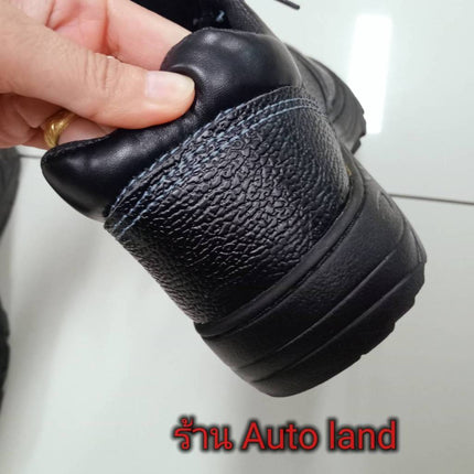 🔥พร้อมส่ง🔥รองเท้าเซฟตี้ PU safety shoes รองเท้าแรงงาน รองเท้า รองเท้าหัวเหล็ก คุณภาพสูง ไซส์ 41-43  สินค้าในไทย