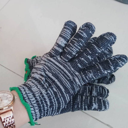 🔥พร้อมส่ง🔥ถุงมือผ้า ถุงมือทอผ้าฝ้าย ราคาถูก เกรดอย่างดี ถุงมือผ้าสีขาว ราคา /12 คู่ สินค้าในไทย