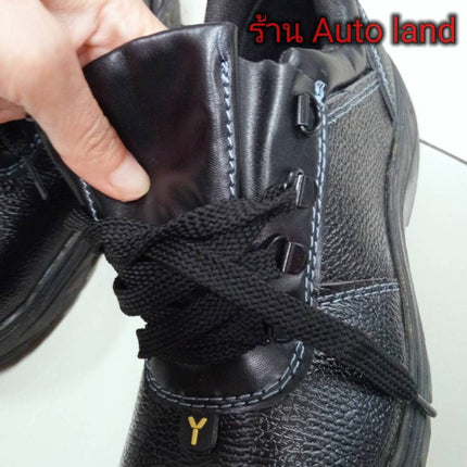 🔥พร้อมส่ง🔥รองเท้าเซฟตี้ PU safety shoes รองเท้าแรงงาน รองเท้า รองเท้าหัวเหล็ก คุณภาพสูง ไซส์ 41-43  สินค้าในไทย
