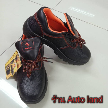 🔥พร้อมส่ง🔥รองเท้าเซฟตี้ PU safety shoes รองเท้าแรงงาน รองเท้า รองเท้าหัวเหล็ก คุณภาพสูง ไซส์ 41-43  สินค้าในไทย