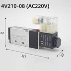 โซลนอย4V210-08 AC220
