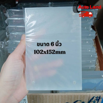 🔥พร้อมส่ง🔥กรอบรูปอะคริลิคใส กรอบรูปตั้งโต๊ะ แบบแม่เหล็ก ขนาด 6, 7 นิ้ว  สินค้าในไทย